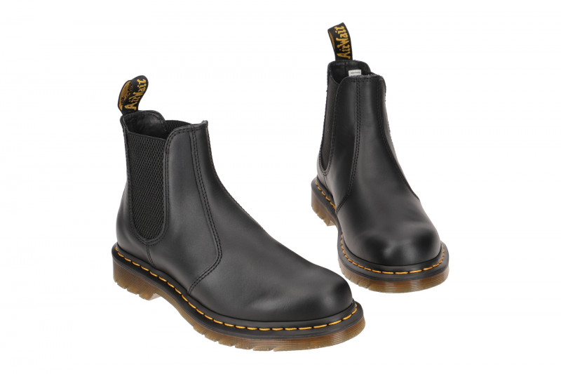 Dr Martens Stiefel Unisex Chelsea-Boot schwarz Nappa 2976
