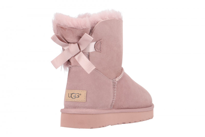UGG Stiefel pink dusk Mini Bailey Bow II