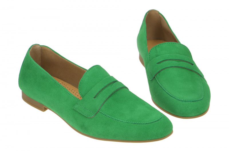 Gabor Schuhe Slipper grün verde 65.213.39