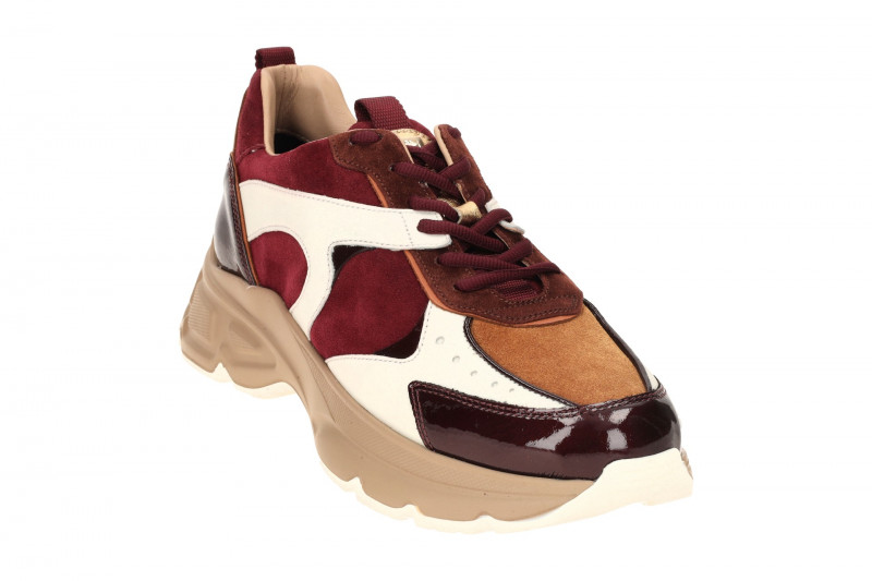 Högl Faith Schuhe Sneaker rot braun Chunky-Stil 5302