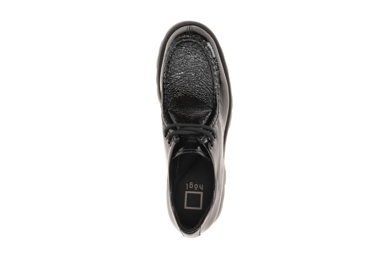 Högl Sally Schuhe Mokassin in schwarz Lack 2415