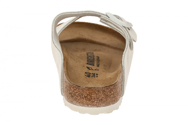 Birkenstock Arizona BS Pantolette antik weiß Normal-Weit 1026817