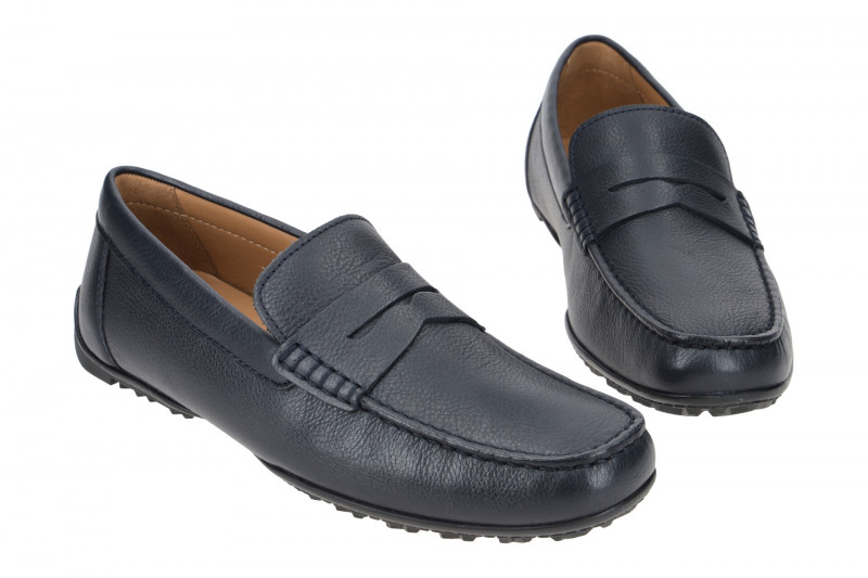 Geox Kosmopolis Mokassin Schuhe blau navy U35CFB