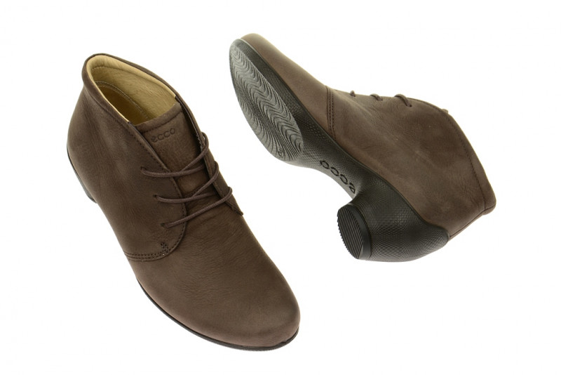Ecco Sculptured Stiefelette coffee braun