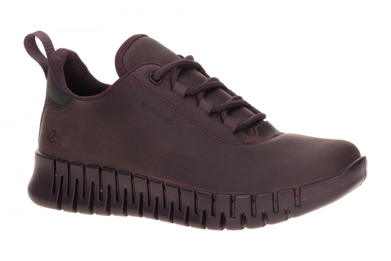 Ecco Gruuv Schuhe lila mauve Damen Sneakers GORE-TEX 218233