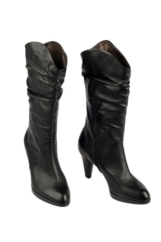 Peter Kaiser Lenja Langschaft Stiefel in schwarz 93245/087