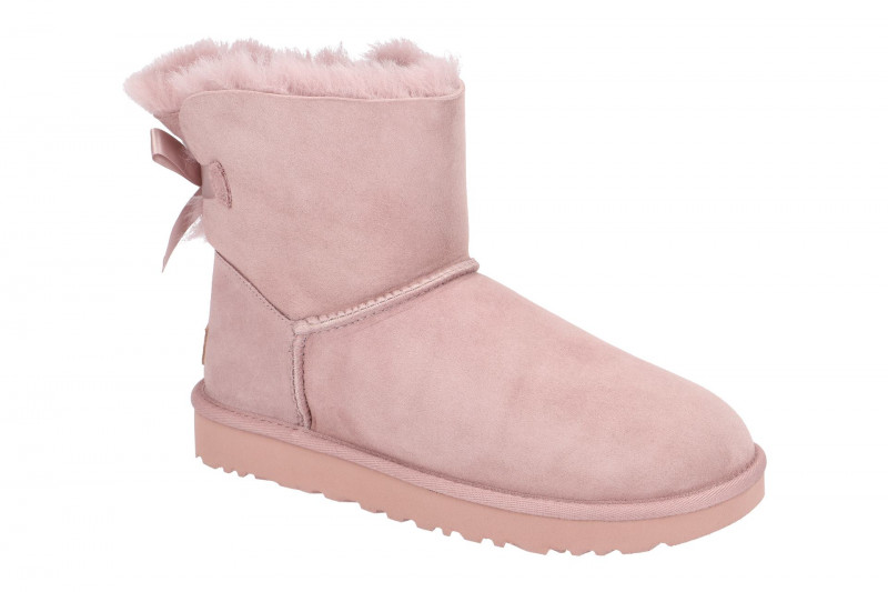 UGG Stiefel pink dusk Mini Bailey Bow II