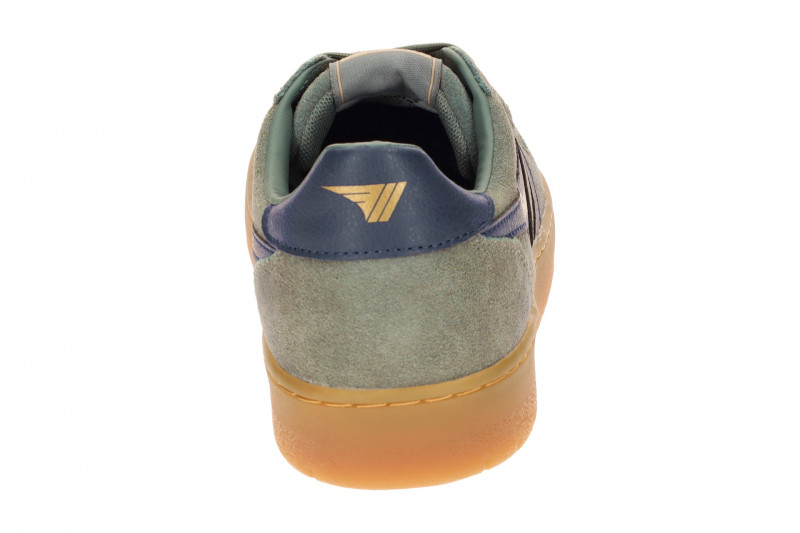 Gola Schuhe Hawk Sneakers grau blau Suede CMB571