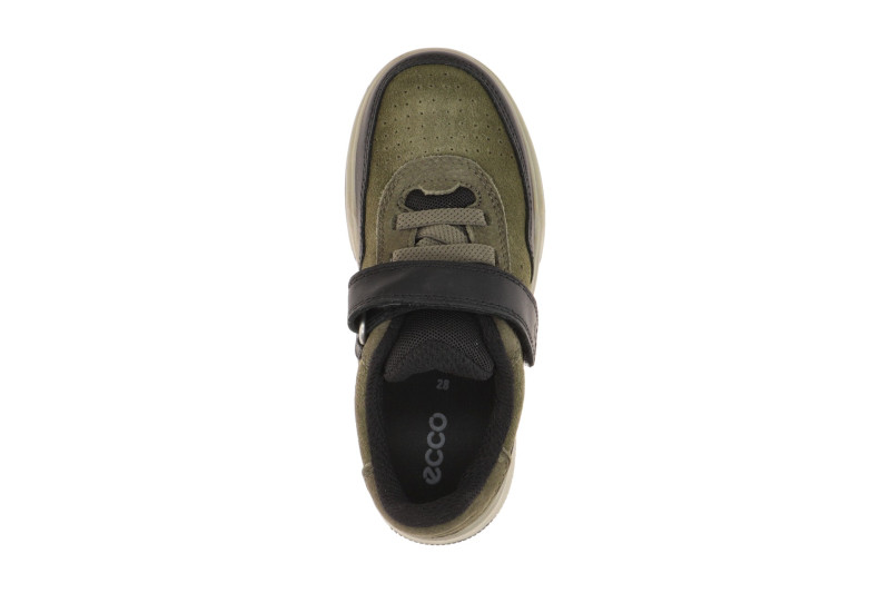 Ecco Street Court Kinder Schuhe grün schwarz 725332