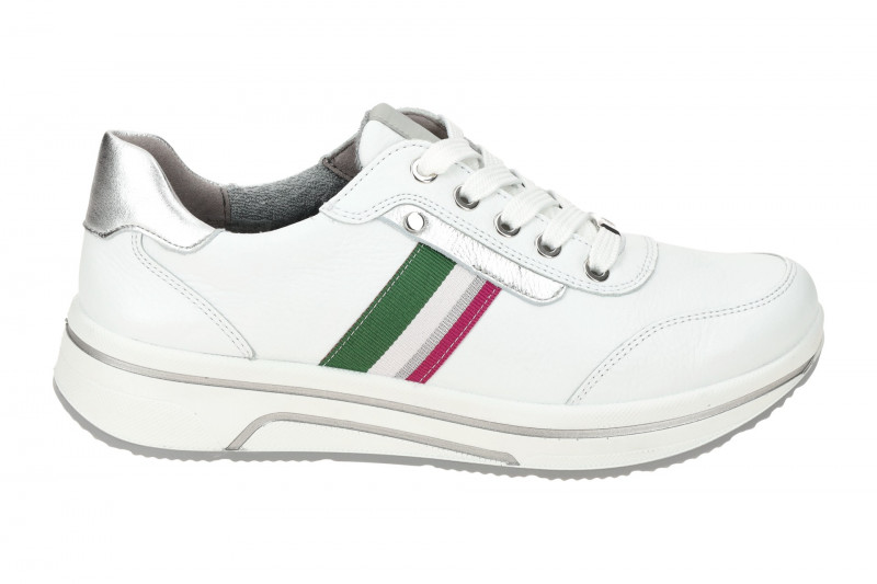 ARA Sapporo 3 Schuhe Sneaker weiß silber 12-27542
