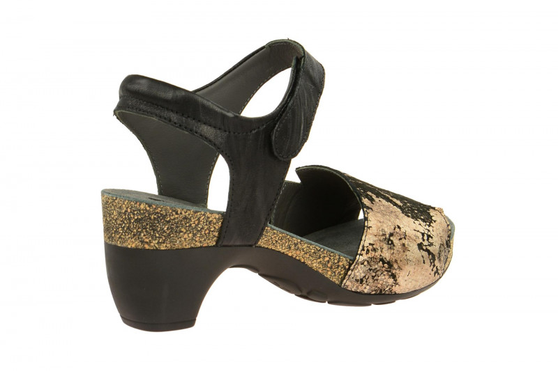 Think Traudi Sandale schwarz pixel