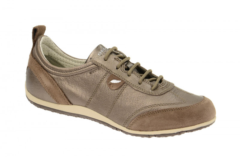 Geox Vega Schuhe taupe braun Damen