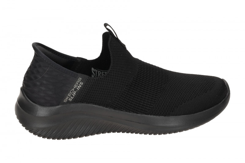 Skechers Ultra Flex Slipper Schuhe schwarz Hands Free 149708