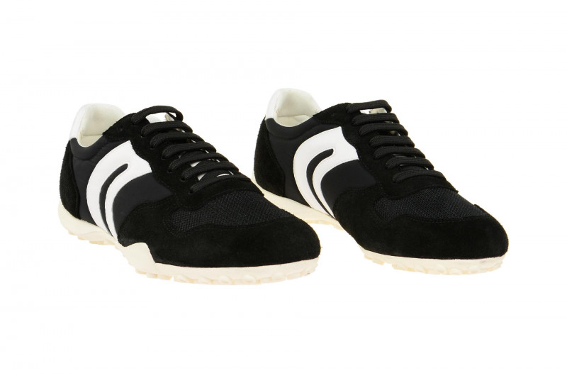 Geox Schuhe Snake schwaz Damen Sneaker