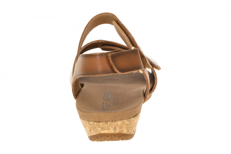 Josef Seibel Keil Sandale Fleur 01 braun Riemchen 88201