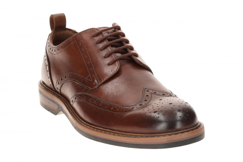 Clarks Aldwin Limit Schuhe braun Wingtip 26178428