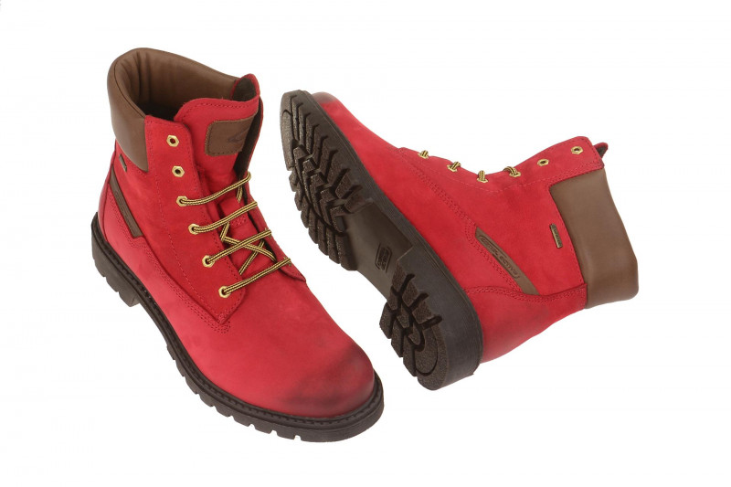 camel active Outback Stiefel rot Gore-Tex