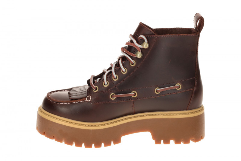 Timberland Stone Street Stiefeletten Damen rot Mokassin 0A27YZ