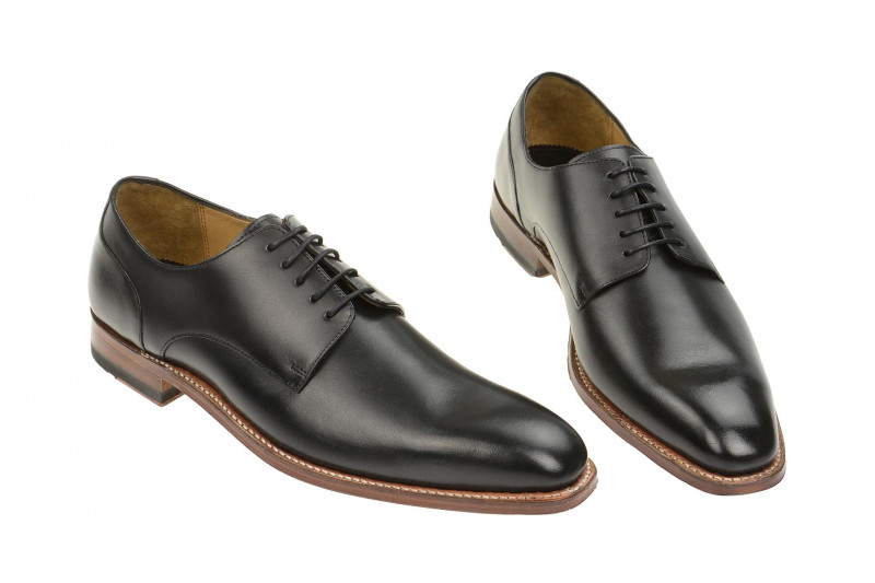 Gordon & Bros Schuhe Milan schwarz Rahmengenäht 4374-F
