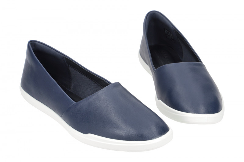 Ecco Simpil Schuhe dunkelblau Damen Slipper