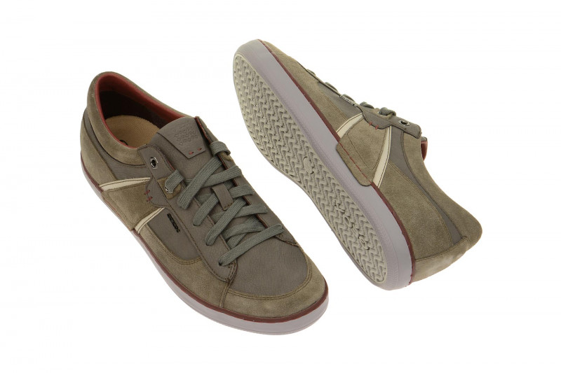 Geox Box Schuhe grau beige - U44R3C