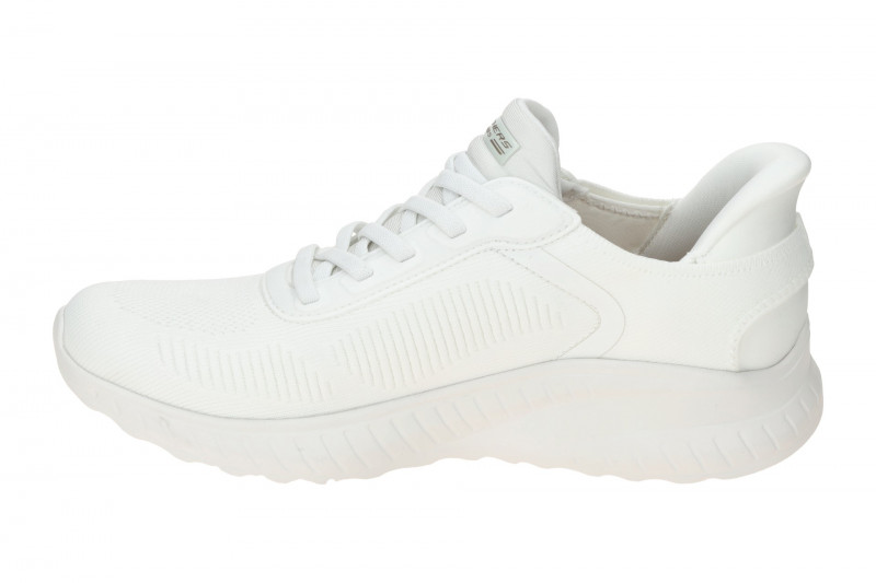 Skechers Bobs Squad Chaos Schuhe weiß SLIP-INS 117497