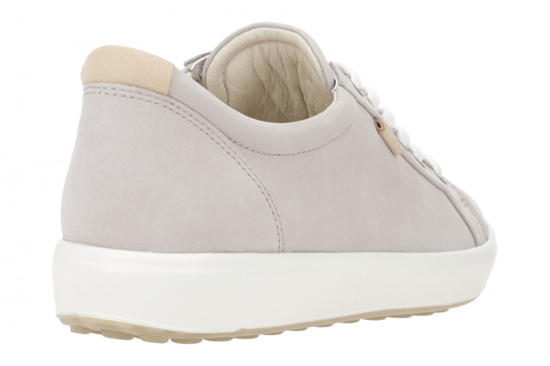 Ecco Soft 7 Schuhe grau rose Damen Sneakers