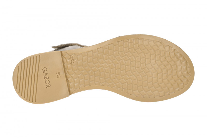 Gabor Fashion Sandale grau puder Strass 85.501.12