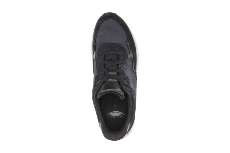 Gabor RollingSoft Schuhe blau FastFit Rauleder 0103.02.03