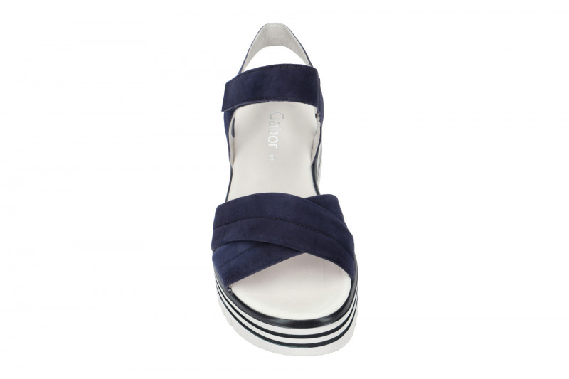 Gabor Plateau Sandale blau 64.622.16