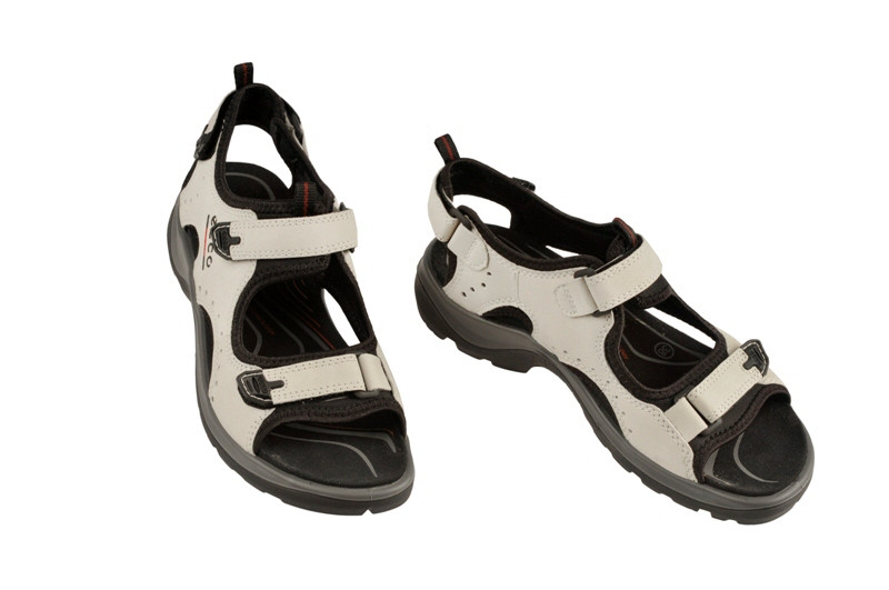 Ecco Offroad Damen Sandale weiß ice 06953300217