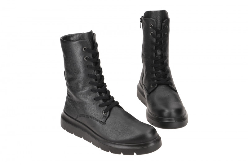 Ecco Nouvelle Stiefel Lace Up Boots schwarz 216213