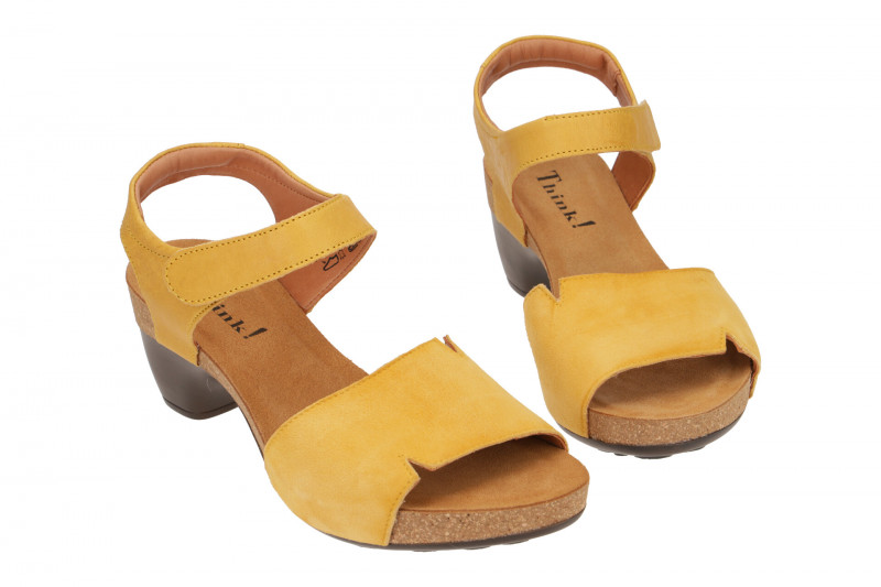 Think Traudi Damen Sandale gelb 571