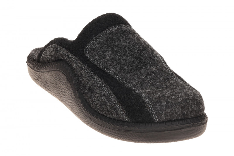 Josef Seibel Monaco Pantoletten Clogs schwarz Filz 17912
