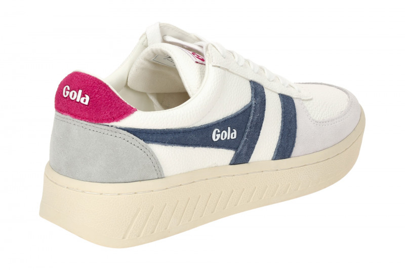 Gola Grandslam Trident Schuhe Sneakers weiß blau CLA415