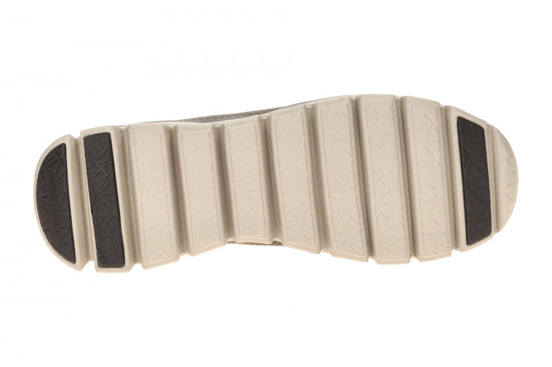 Skechers Glide Step Slipper Schuhe taupe braun Herren SLIP-INS 233010