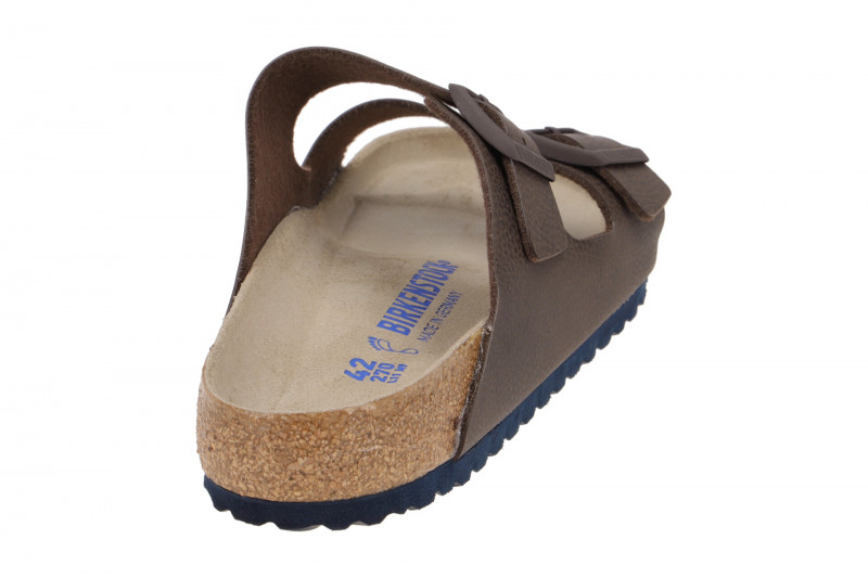 Birkenstock Arizona Pantolette dunkelbraun Normal Weit 1020401