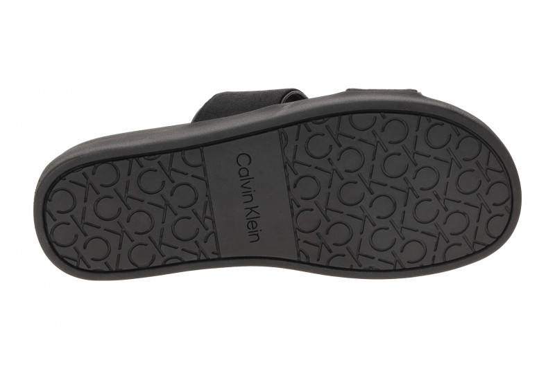 Calvin Klein Pantoletten Flat Slide schwarz Damen HW02486