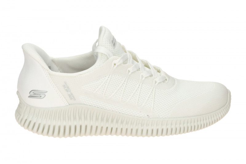 Skechers Bobs Geo Sneakers Schuhe weiß SLIP-INS 117413