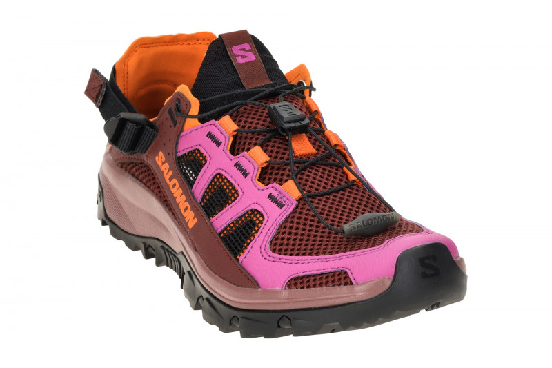 Salomon Techamphibian 5 Schuhe rot pink Damen 479654