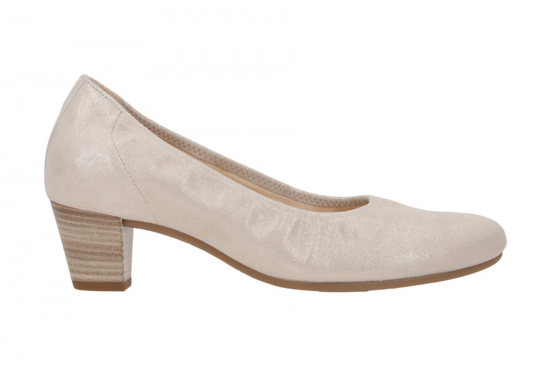 Gabor Palma Pumps beige metallic H-Weite 66.180.14