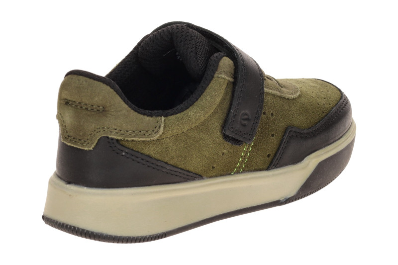 Ecco Street Court Kinder Schuhe grün schwarz 725332