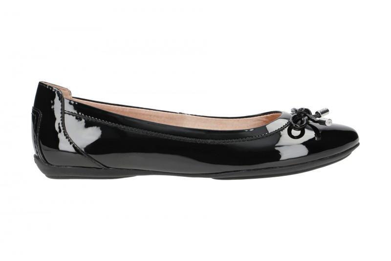 Geox Charlene Ballerinas schwarz Lack D02Y7B