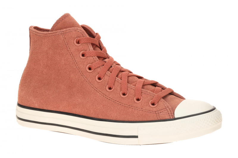 Converse Schuhe Chuck Taylor All Star Hi rot braun Leder