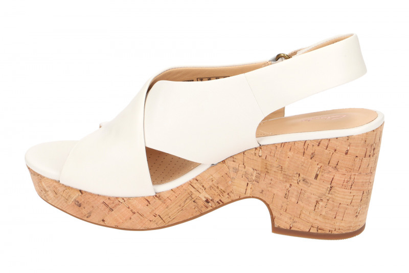 Clarks Maritsa Lara Sandale weiß