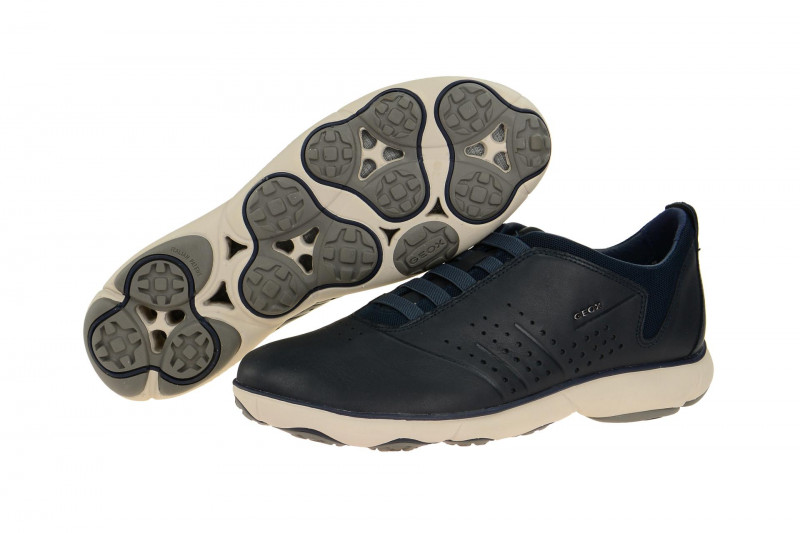 Geox Nebula Slipper dunkel-blau Nappa