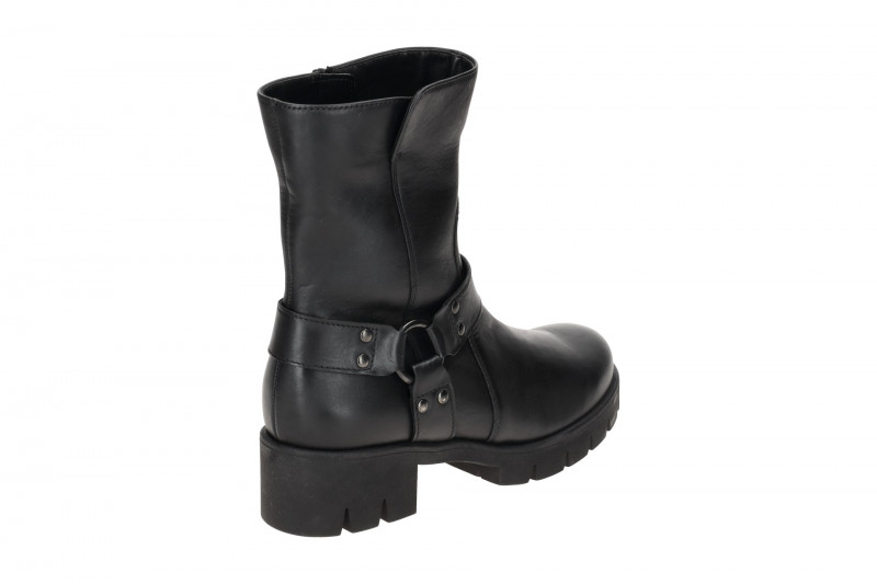 Gabor Stiefelette schwarz Biker Boots 71.713.27