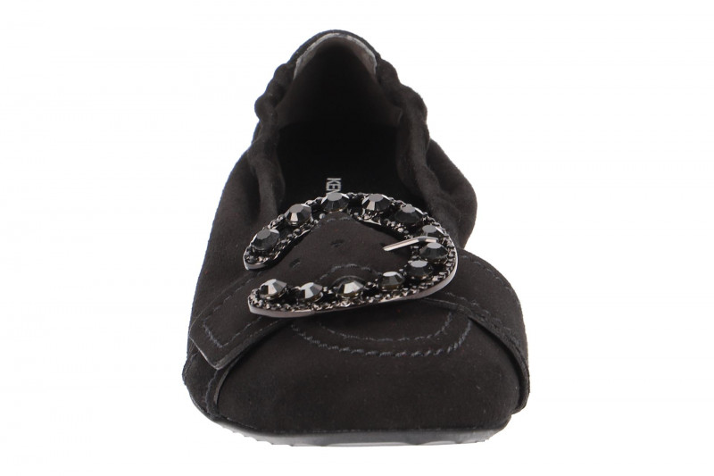 K&S Malu Ballerinas schwarz Crystal 10290