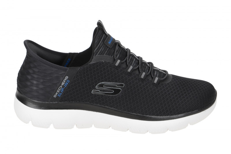 Skechers Summits Schuhe schwarz weiß SLIP-INS 232457