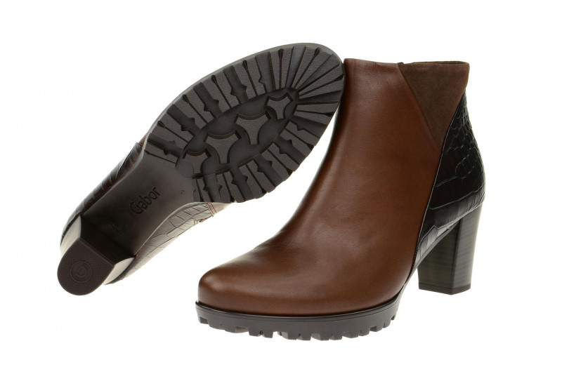 Gabor Stiefel braun kroko - 32.861.62